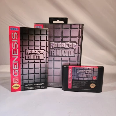 SEGA Genesis Robocop Versus The Terminator - Probado y funcionando Foto 1 de 4