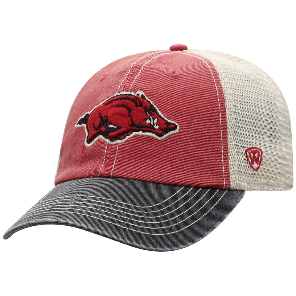 Gorra Arkansas Razorbacks Cardinal ajustable no estructurada Snapback Foto 1 de 4