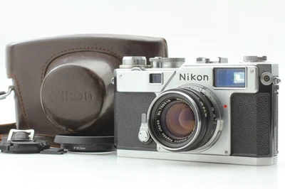 [ N MINT w/ Case ] Nikon S3 35mm Rangefinder Camera + Nikkor-H 5cm F2 From JAPAN - Image 1 of 4