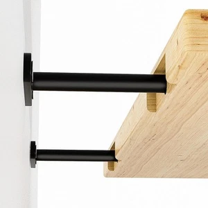 4x Wall Shelf Brackets Wood Shelves Brackets Support Rack - Picture 1 of 7