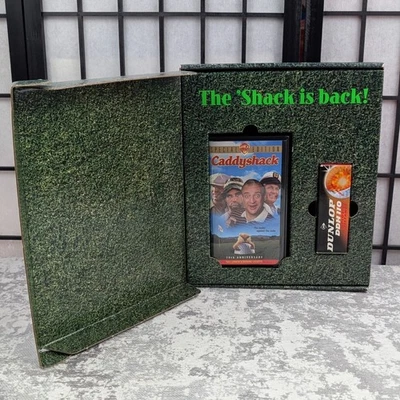 Caddyshack Special Edition 19th Anniversary VHS Movie Tape and Golf Memorabilia - Image 1 of 4