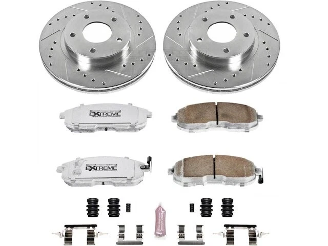 Kit de pastillas de freno delanteras y rotor para 00-01 Infiniti I30 BP16Z8 Foto 1 de 1