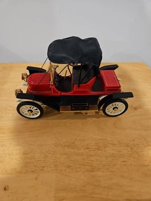 Franklin Mint 1911 Stanley Steamer Roundabout 1:16th Scale Car Red Black Classic - Image 1 of 4