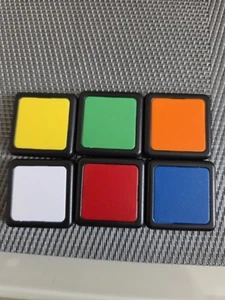 Rubiks Race brettspiel Ersatzteile x 6 Fliesen nur Ersatzteile - Picture 1 of 2