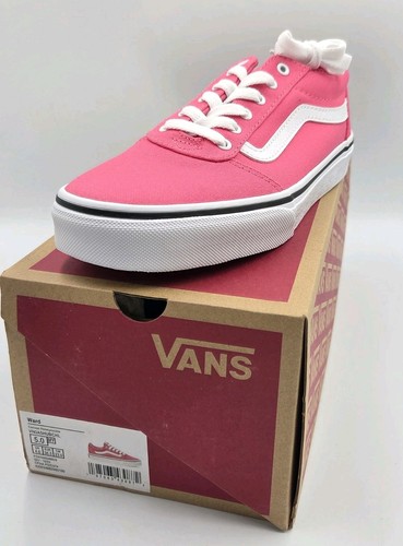 Sneakers basse Vans Ward nuove ragazze Missy 5 tela caprifoglio rosa gioventù