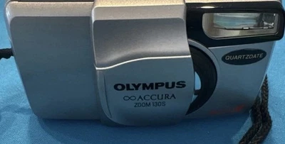 Olympus Accura Zoom 130S 35mm Film Camera Point & Shoot - Image 1 of 3