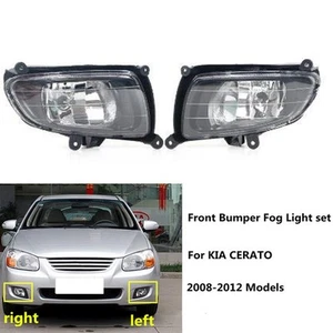 Fog Lamp 2007-2009 92201-0S500 92202-0S500 ABS Black Hot/Easy To Install - Picture 1 of 6