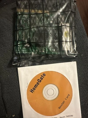 Router Card 4-port Nway Switch 10/100mbps PCI Ethetnet Adapter + Home Network - Image 1 of 2