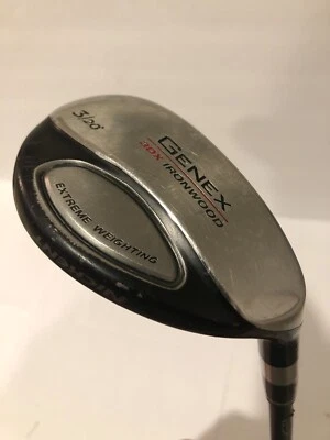 Nickent Genex 3DX Ironwood 20° Hybrid 3 Iron UST SpeedRated 75 Graphite Stiff - Image 1 of 4