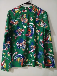Polo Ralph Lauren Boys Bear Print Performance Rash Guard Big Kids XL 18-20 NWT - Picture 1 of 7