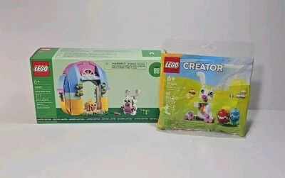 LEGO 40682 Spring Garden House y LEGO 30668 Conejo de Pascua con huevos de colores ¡NUEVO! Foto 1 de 4
