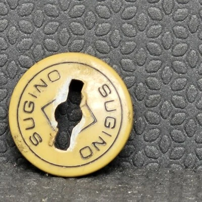 Sugino BMX Años 80, Tapa Antipolvo Manivela Carretera Dorado Negro Marrón Amarillo Plástico 1 Tapa Foto 1 de 4