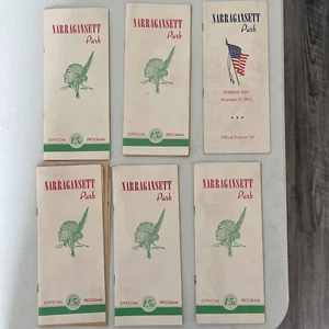 Vintage November & December 1955 Narragansett Park Horse Racing Programs  - Picture 1 of 24