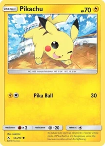 Pikachu 54/214 Sm-Unbroken Bonds Reverse Holo - Picture 1 of 1