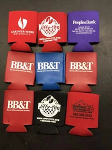 Mixed Lot of 18 Misc Soda Can & Beer Bottle Koozie Coozie - Great For Party! - Picture 1 of 11