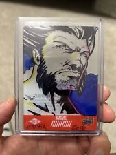 2016 Upper Deck Marvel Annual Plexi Sketch 1/1 WOLVERINE!! J.D Hill.  SICK!!!