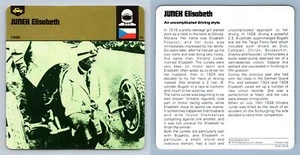 Junek Elisabeth - 1900 - Drivers - Edito Service #43-04 Auto Rally Card - Picture 1 of 1