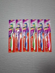 Wholesale Lot of 6 Colgate Zig Zag Deep Clean Soft Toothbrush - Picture 1 of 1