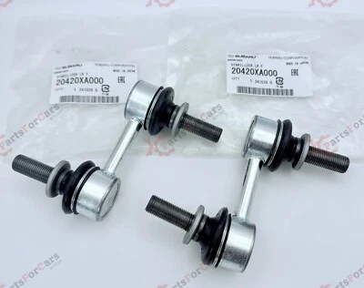 Genuine OEM Subaru 20420XA000 SET of 2 Front Sway Bar Stabilizer Link LH and RH - Image 1 of 4