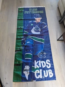 Elias Pettersson Vancouver Canucks Kids Club Flag Blue 77" x 31" - Picture 1 of 8