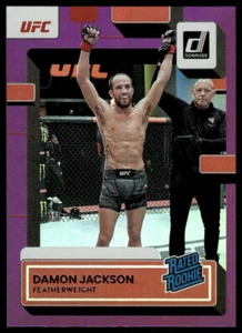 2023 Donruss UFC #215 Damon Jackson Purple Flood - Imagen 1 de 2