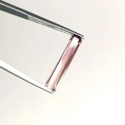 1.80 carats BEAUTIFUL BICOLOR TOURMALINE PINK YELLOW VVS LOOSE GEMSTONE - Image 1 of 3