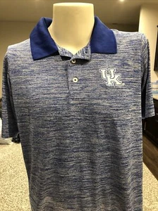 University Of Kentucky Poloshirt. Blau M (38-40) Russell Athletic - Bild 1 von 4