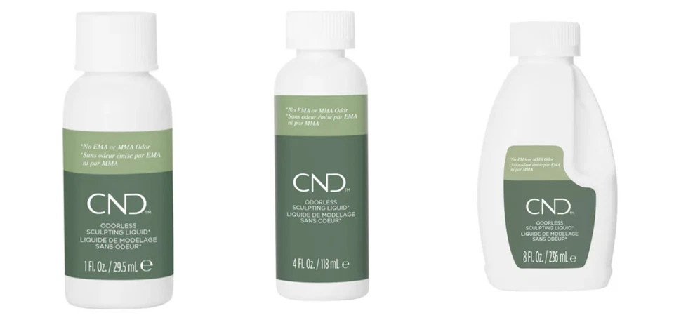 CND Odorless Sculpting Liquid [1, 4, 8 fl oz- PICK ANY SIZE] - Image 1 of 1