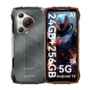 Blackview BL7000 5G Outdoor Handy Android 15 24GB+256GB AI Smartphone IP68 NFC - Zdjęcie 1 z 16