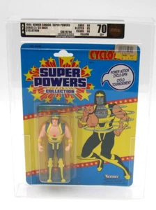 Super Powers Cyclotron Series 3/33 Back 1986 Kenner Canada AFA Grado 70 EX+ - Foto 1 di 5