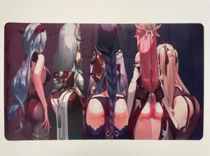 Genshin Impact Anime Waifu Large Mouse Pad Desk Mat 23x14 Inch - Picture 1 of 1