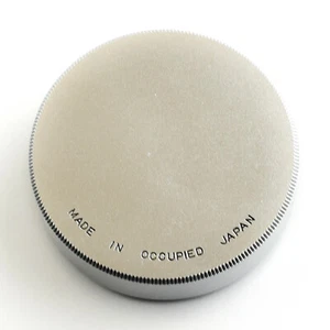 Vintage Metal Rear LTM M39 Made In Occupied Japan Lens Cap MIOJ - Picture 1 of 2