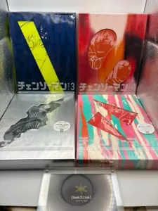 Chainsaw man Blu-ray First Limited Edition Booklet Case Set of 4 vol.1 2 3 4 - Imagen 1 de 5