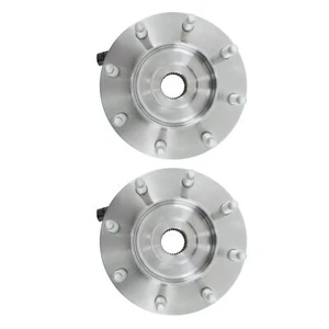 Par de bujes de cojinete de rueda delantera de laboratorio para Chevy Silverado GMC Sierra 2500 HD 4x4 - Imagen 1 de 13