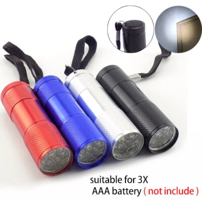 Mini LED Taschenlampe weiß AAA Batterie kleiner Blitz Taschenlampe Lampe Licht High Power - Bild 1 von 4