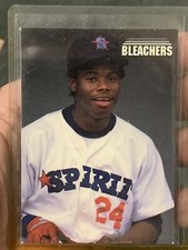 1991 Bleachers Ken Griffey Jr. Promotional Card with Frank Thomas on back NICE!