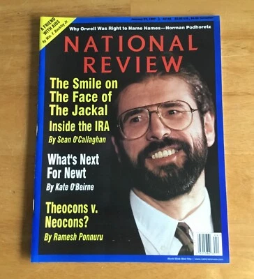 National Revue Magazine January 27 1997 Inside The IRA No Label Newsstand Foto 1 de 2
