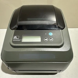 Zebra GX430t Thermal Printer with Display & LAN - Photo 1/13