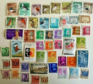 Hong Kong Stamps Collection - 50 to 1000 Different Stamps - Picture 1 of 1