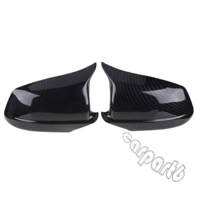 Cubierta de tapa de espejo retrovisor lateral de fibra de carbono apta para BMW F10 535i 550i 530d 528i 2011-2013 Foto 1 de 4