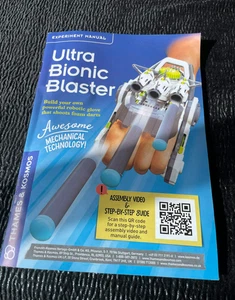 Thames Kosmos Ultra Bionic Blaster STEM Experiment Kit Manual SOLO Instrucciones - Imagen 1 de 3