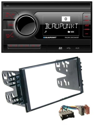 Blaupunkt MP3 Bluetooth DAB 2DIN SD USB Autoradio für Kia Carnival (2001-2005) - Bild 1 von 4
