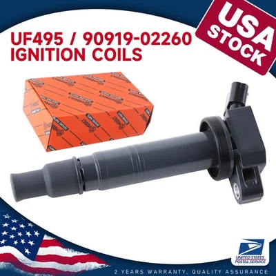 1pack Ignition Coil For 2008-2019 Toyota Sequoia 2007-2019 Toyota Tundra V6 4.0L - Изображение 1 из 4