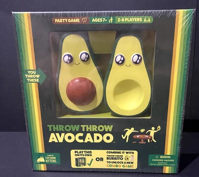 Exploding Kittens Throw Throw Avocado Kartenspiel NEU - Bild 1 von 4