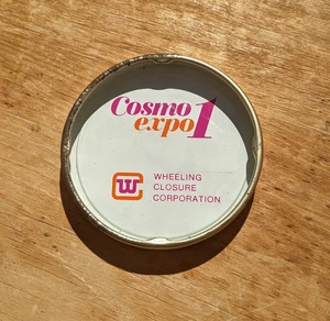 VTG Wheeling West Virginia Closure Corporation Cosmo Expo 1 Metal Lid Only - Picture 1 of 7