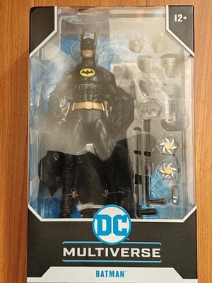 Figura de acción McFarlane DC Multiverse Batman 1989 película Michael Keaton nueva en caja rara Foto 1 de 4