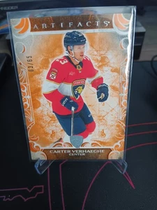 2024-25 Upper Deck Artifacts Orange 61/65 Carter Verhaeghe #2 - Bild 1 von 2