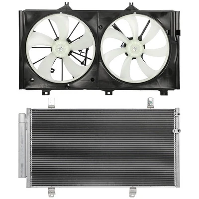 Kit de ventilador de refrigeración condensador de CA para Toyota Avalon 2009-2012 2005 2006 2007 2008 Foto 1 de 4