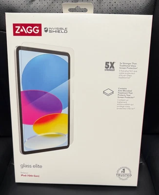 ZAGG InvisibleShield Glass Elite Screen Protector for Apple iPad 10.9" 10th Gen - Image 1 of 2