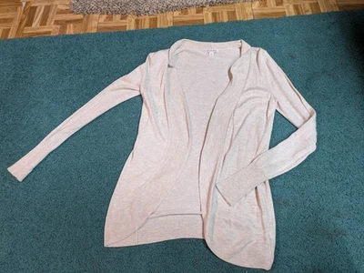 Merona Women's Open Knit Long-sleeve Cardigan - Beige - Small - EC!! - Image 1 of 4